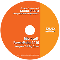 Microsoft PowerPoint 2010 Complete Training Course DVD in Sinhala